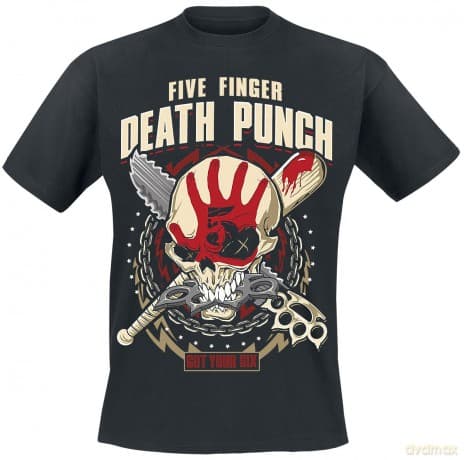 T-Shirt: Five Finger Death Punch Men'S Tee: Zombie Kill (Small)