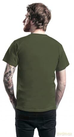 T-Shirt: Gold Symbols & Black Squares