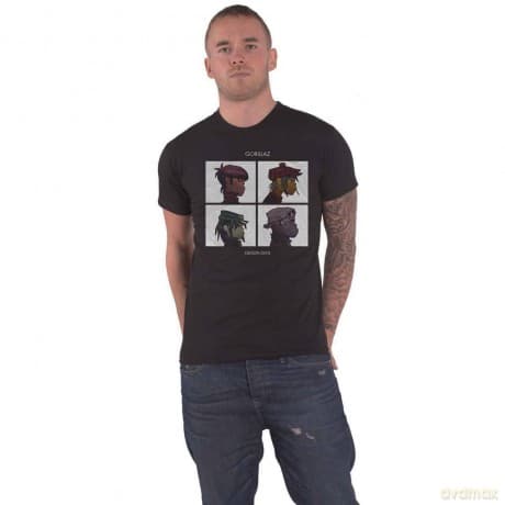 Gorillaz: Unisex T-Shirt: Demon Days (Black) (X-Large)
