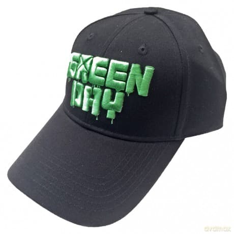 Green Day: Unisex Baseball Cap: Dripping Logo (Black)
