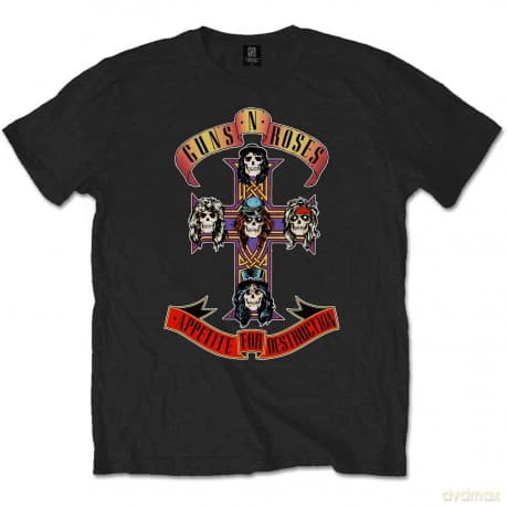 Guns n Roses: Guns N' Roses Kids T-Shirt: Appetite for Destruction (Black) (1-2 Years)