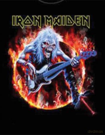 T-Shirt: Iron Maiden Men'S Tee: Fear Live Flames (Large)