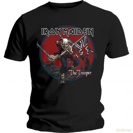 T-Shirt: Iron Maiden Men'S Tee: Powerslave Lightning Circle (Xx-Large)