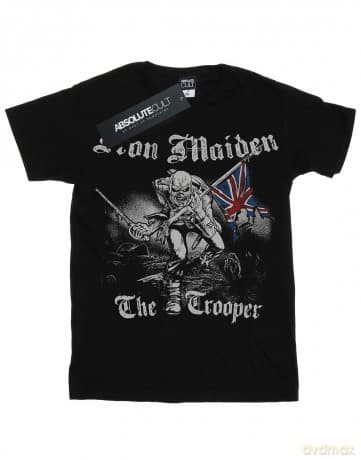 T-Shirt: Iron Maiden Men'S Tee: Sketched Trooper (Back Print) (Small)