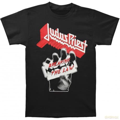 T-Shirt: Judas Priest Men'S Tee: Breaking The Law (Xx-Large)