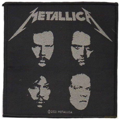 Metallica: Standard Patch: Black Album 2021