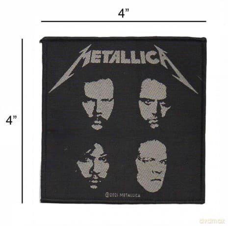 Metallica: Standard Patch: Black Album 2021