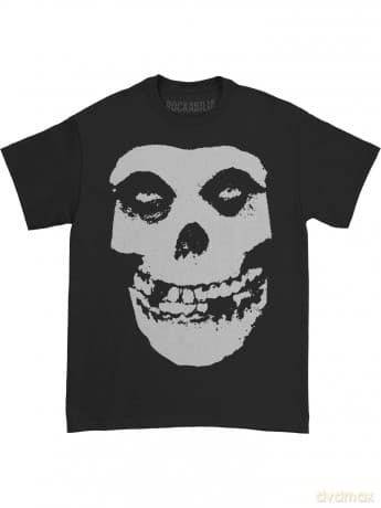 The Misfits: Misfits Men's Tee: Classic Fiend Skull (Medium)