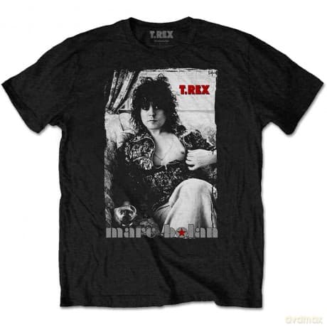 T. Rex: T-Rex Unisex T-Shirt: Nipple (Black) (X-Large)