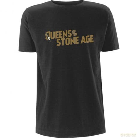 T-Shirt: Text Logo (Metallic)