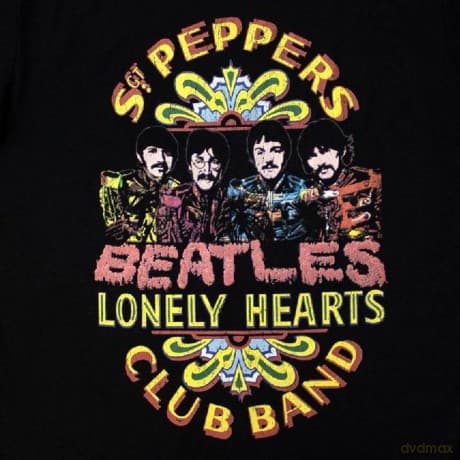 The Beatles: Unisex T-Shirt: Sgt Pepper 2 (Black) (XX-Large)