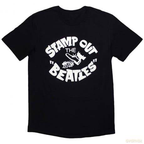 The Beatles: Unisex T-Shirt: Stamp Out The... (Black) (Small)