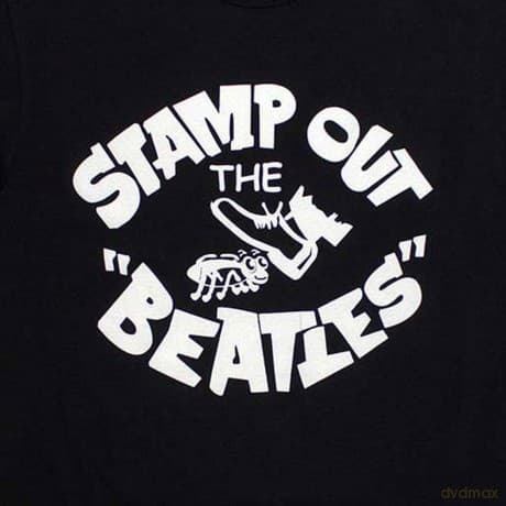 The Beatles: Unisex T-Shirt: Stamp Out The... (Black) (Small)