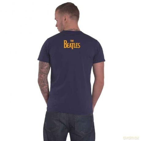 The Beatles: Unisex T-Shirt: When I'm Sixty Four (Blue) (Back Print) (Small)