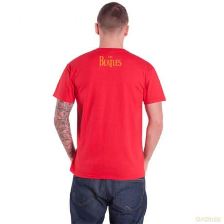 The Beatles: Unisex T-Shirt: When I'm Sixty Four (Red) (Back Print) (XX-Large)