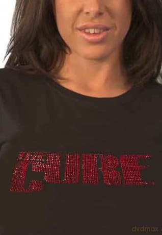 The Cure: Ladies T-Shirt: Logo (Black) (Embellished) (Medium)