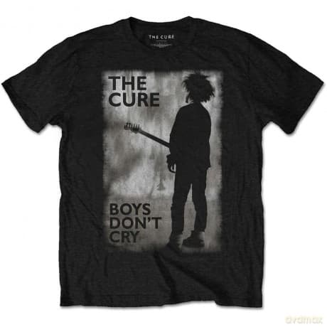 The Cure: Men's Tee: Boys Don't Cry Black & White (XX-Large)