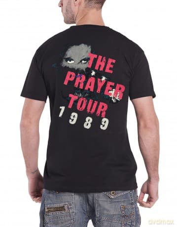 The Cure: Men's Tee: The Prayer Tour 1989 (Back Print) (Large)
