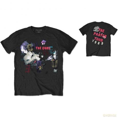 The Cure: Men's Tee: The Prayer Tour 1989 (Back Print) (Medium)