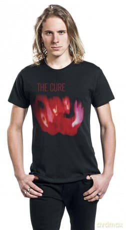 -: The Cure Mens Tee: Pornography (X-Large)