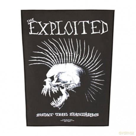 The Exploited: Back Patch: Beat the Bastards