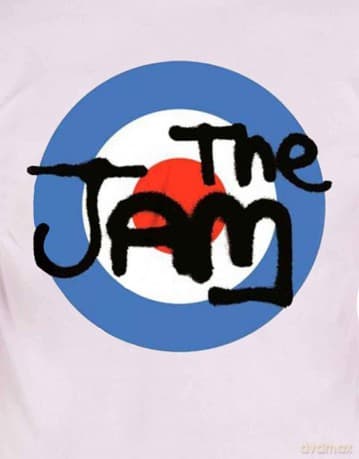 The Jam: Men's Tee: Spray Logo (Small)