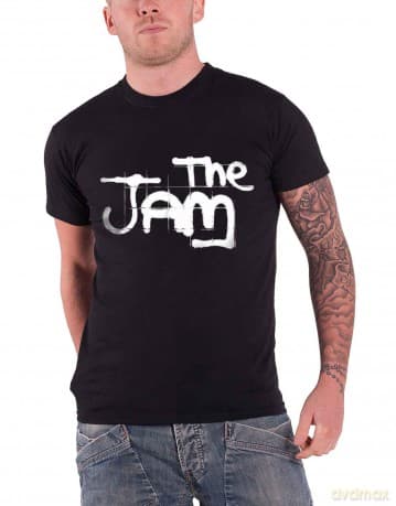 The Jam: Men's Tee: Spray Logo Black (XX-Large)
