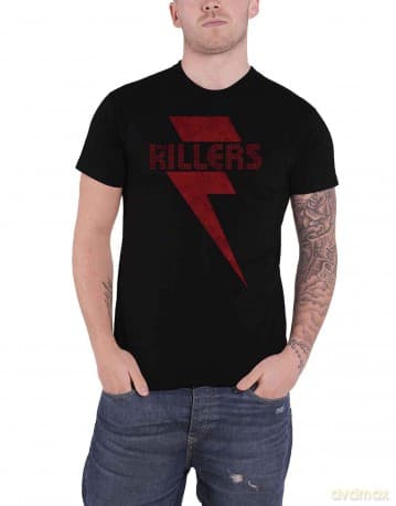The Killers: Men's Tee: Red Bolt (Medium)