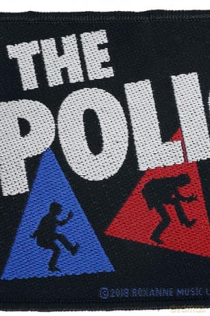 The Police: Standard Patch: Triangles (Loose)