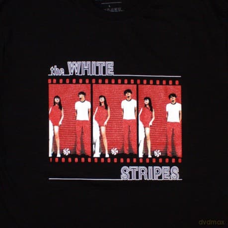 White Stripes - The: The White Stripes Unisex T-Shirt: Film Strip (Black) (Medium)