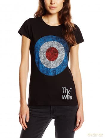 The Who: Ladies Tee: Target Classic (Medium)