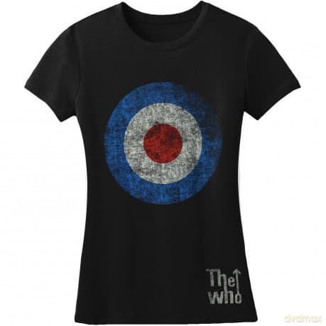 Who - The: The Who Ladies Tee: Target Distressed (Small)