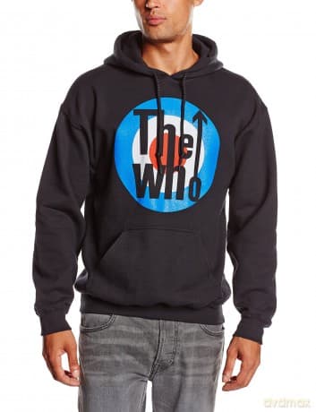 The Who: Men's Pullover Hoodie: Target Classic (Small)