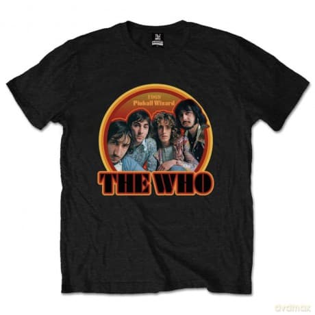 Who - The: The Who Men's Tee: 1969 Pinball Wizard (Retail Pack) (Medium)