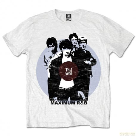 Who - The: The Who Men's Tee: Maximum R&B (Retail Pack) (X-Large)