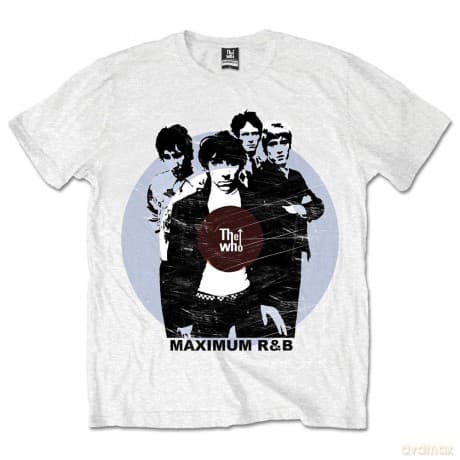 The Who: Men's Tee: Maximum Rhythm & Blues (Small)