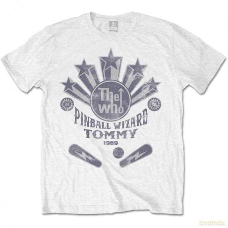 Who - The: The Who Men's Tee: Pinball Wizard Flippers (Retail Pack) (X-Large)