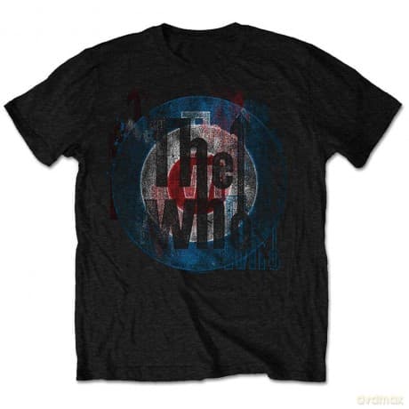 The Who: Men's Tee: Target Texture (Large)