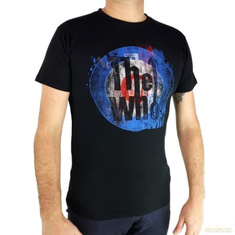 The Who: Men's Tee: Target Texture (Small)