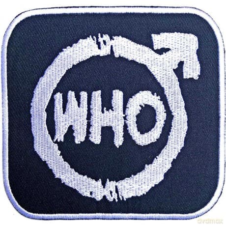 Who - The: The Who Standard Patch: Spray Logo