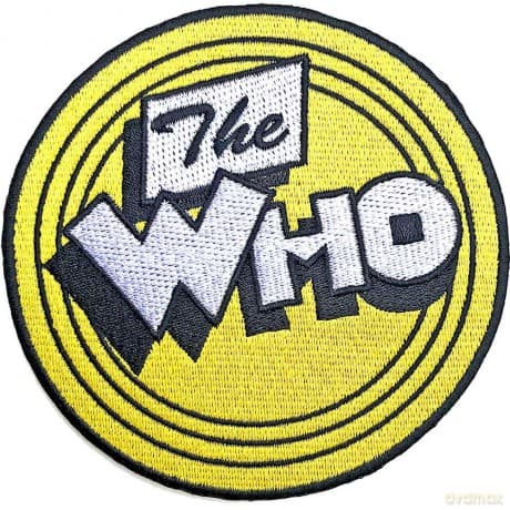 Who - The: The Who Standard Patch: Yellow Circle