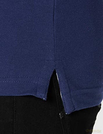 Who - The: The Who Unisex Polo Shirt: Target Logo (Navy Blue) (X-Large)