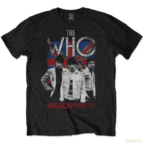 Who - The: The Who Unisex T-Shirt: American Tour '79 (Black) (Large)