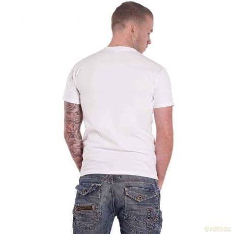 Who - The: The Who Unisex T-Shirt: Kids Are Alright Vintage (White) (Large)