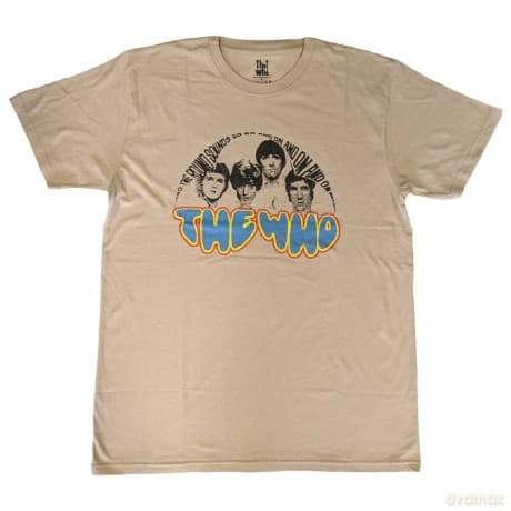 Who - The: The Who Unisex T-Shirt: On and On (Sand) (XX-Large)