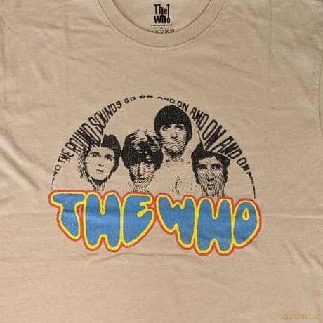 Who - The: The Who Unisex T-Shirt: On and On (Sand) (XX-Large)