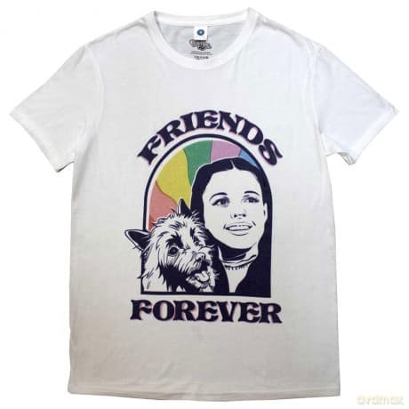 Wizard Of Oz - The: The Wizard of Oz Unisex T-Shirt: Friends Forever (White) (X-Large)