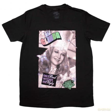 Wizard Of Oz - The: The Wizard of Oz Unisex T-Shirt: Only Bad Witches Are Ugly (Black) (Medium)