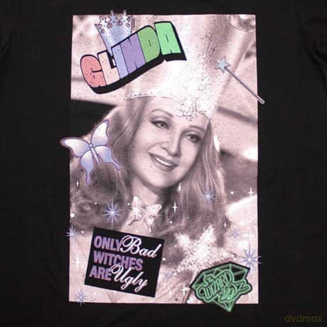 Wizard Of Oz - The: The Wizard of Oz Unisex T-Shirt: Only Bad Witches Are Ugly (Black) (Medium)