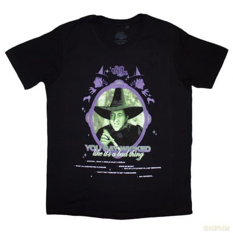 Wizard Of Oz - The: The Wizard of Oz Unisex T-Shirt: You Say Wicked (Black) (XX-Large)